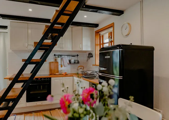 Casa de Férias Romantic Nights Under The Thatched Roof Scharnebeck